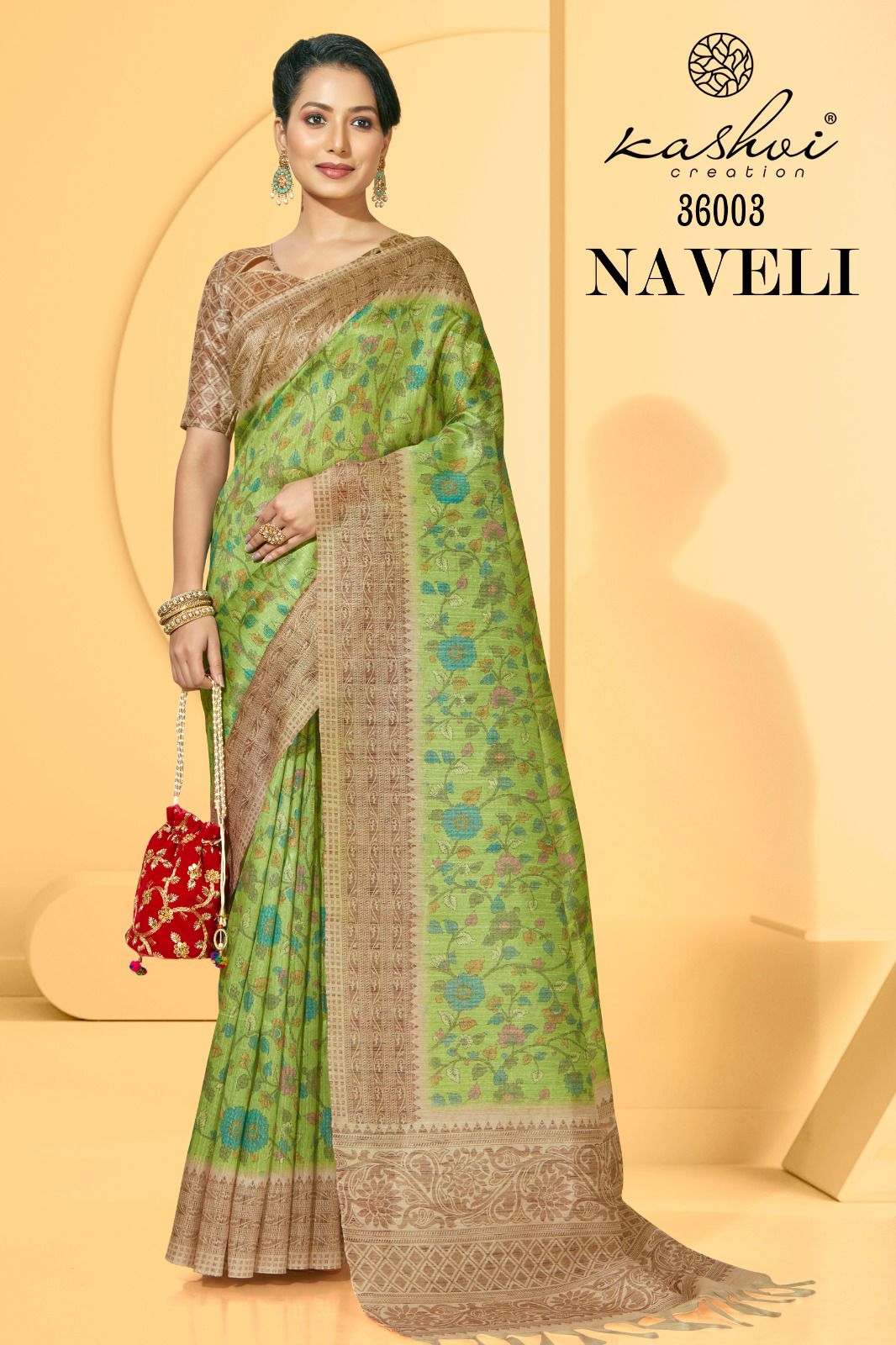 Kashvi Naveli Handloom Silk Wholesale Designer Sarees Catalog